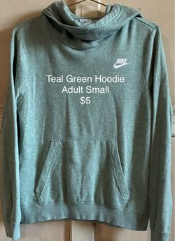 Nike Teal Green Hoodie Adult Small