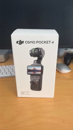 DJI Osmo Pocket 4 Creator Combo – Unused / Mint – 4K/120fps + Wireless Mic