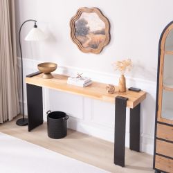 Industrial Console Table