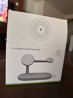 5-in-1 magnetic fast wireless charger