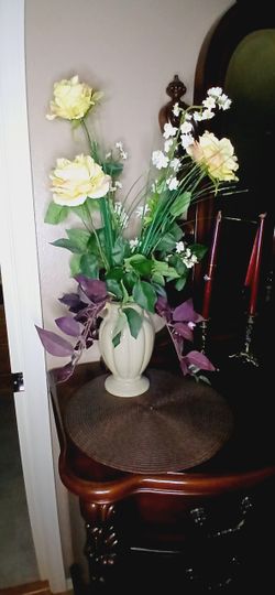 Indoor Flower Decor In A Vase