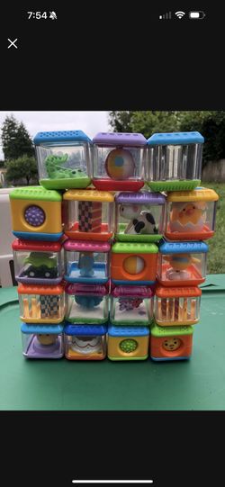 Fisher Price peek a blocks