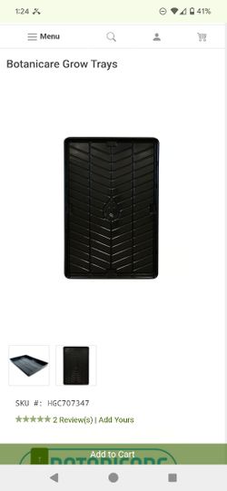 4x6 Botanicare Grow Trays