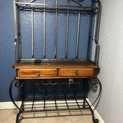 Wine Glass/bottle Bar $60