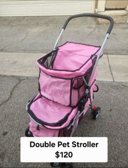 Double Pet Stroller