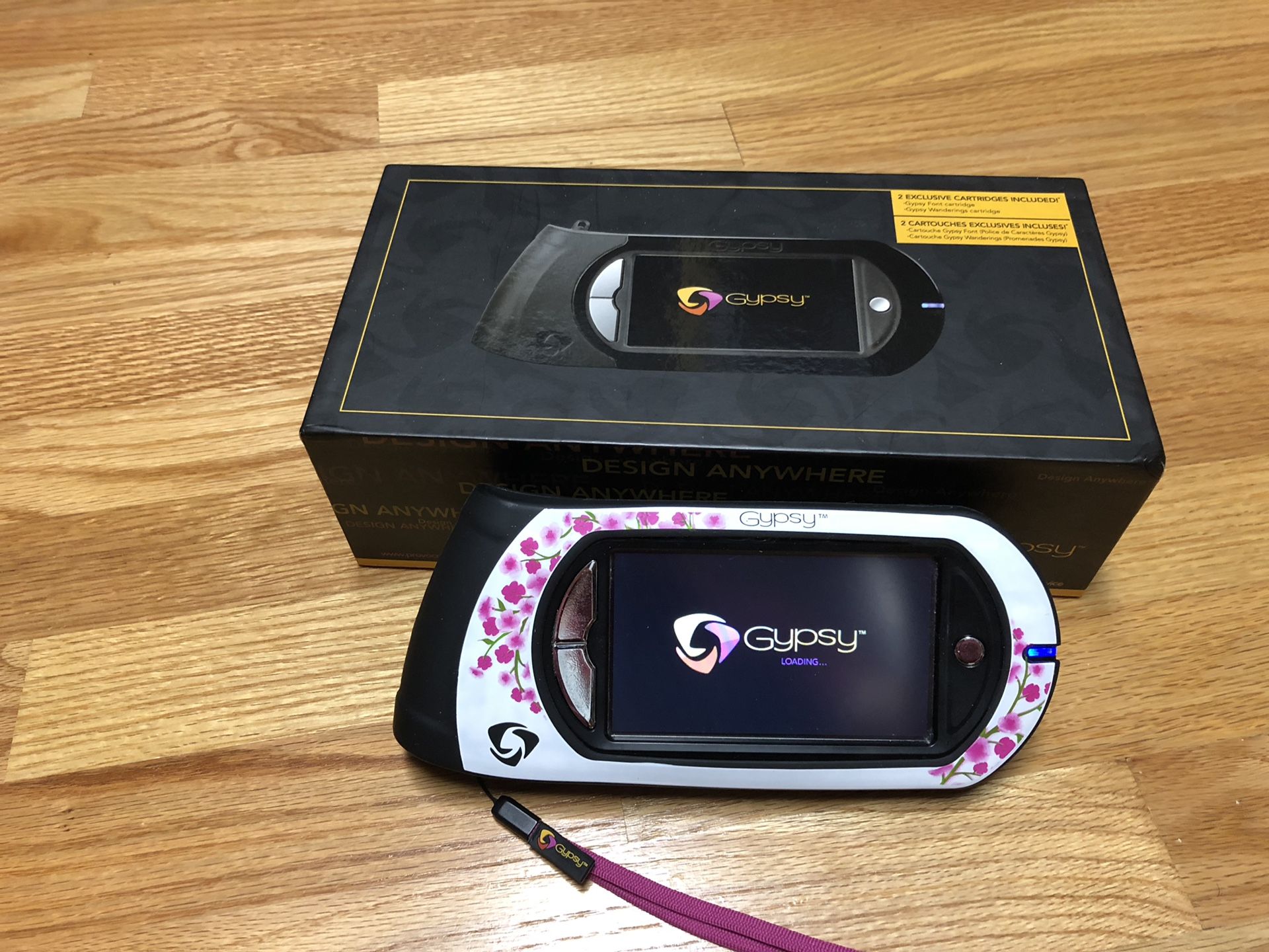Handheld Cricut Gypsy with 90 Cartridges Preloaded!