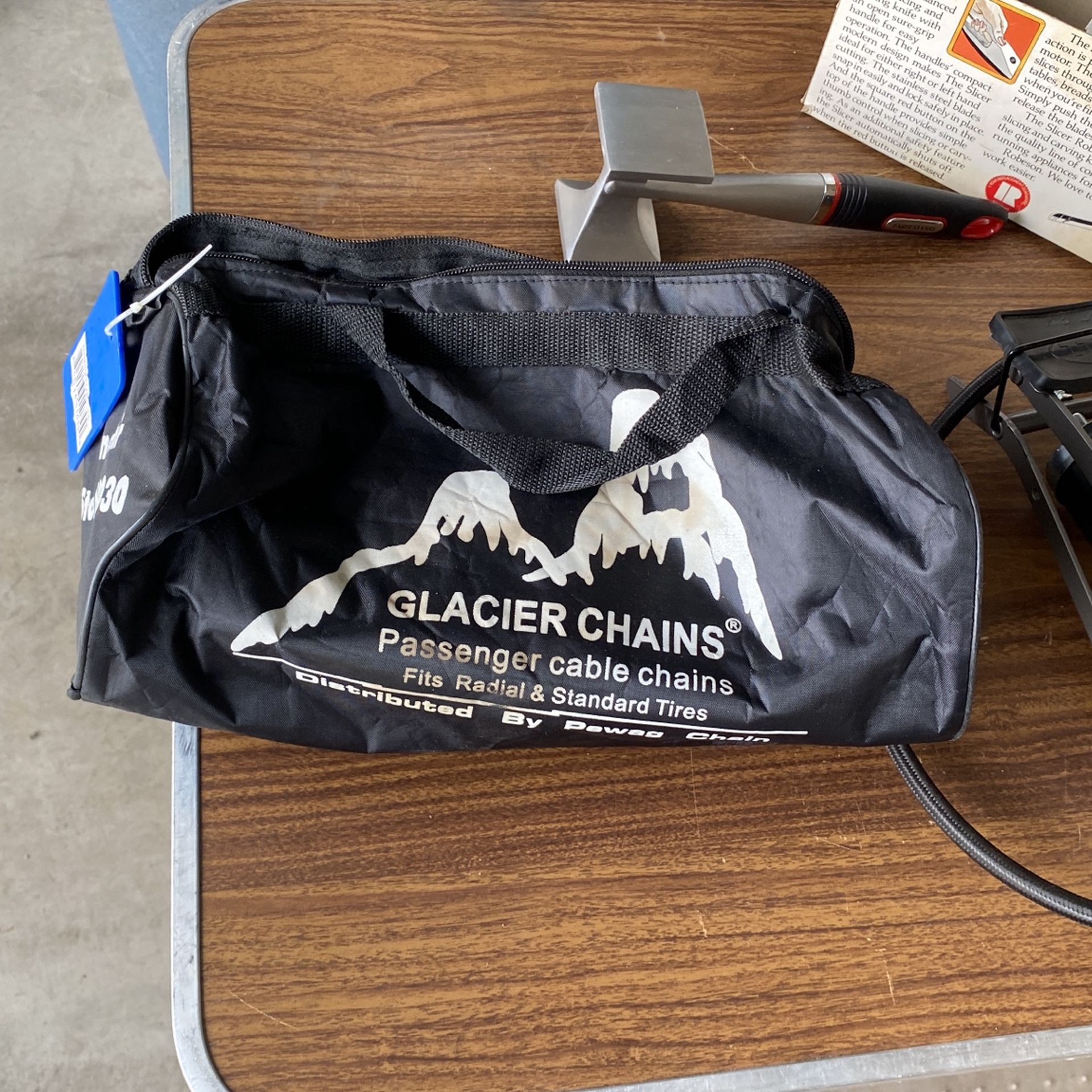 Glacier Chains Passenger Cable Chains - Brand New