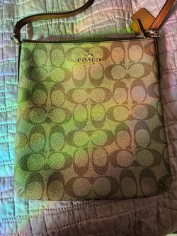 Coach crossover purse
