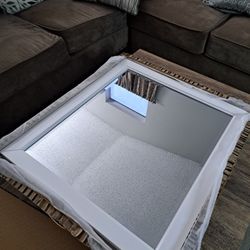 HDC Rectangular Framed Vanity Mirror 