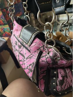 💗 Justin West Pink Camo Western Handbag – $35 💗