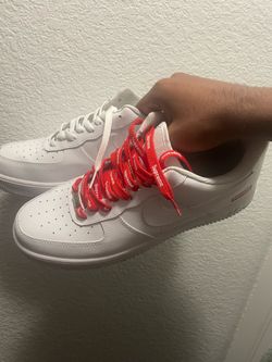 White Supreme AF1
