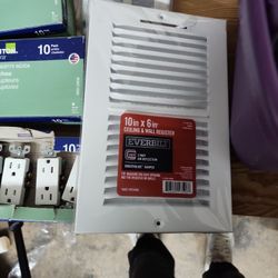 Register Vent Ceiling And Wall 10x6