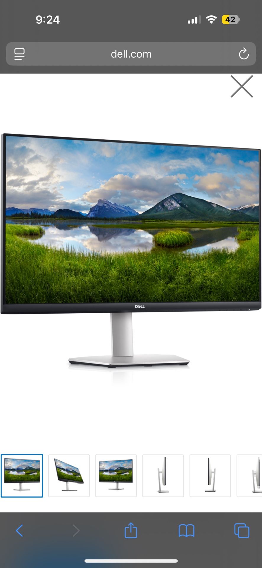 Dell 27inch Monitor