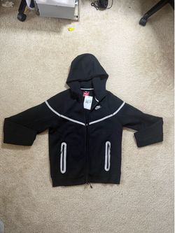 Nike tech Fleece Full-Zip up Windrunner black reflective