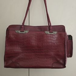 Large Shoulder Handbag Purse Multiple Compartments