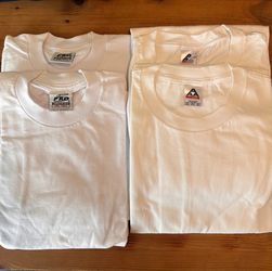 4 pack new white t shirts 3XL/4XL $15