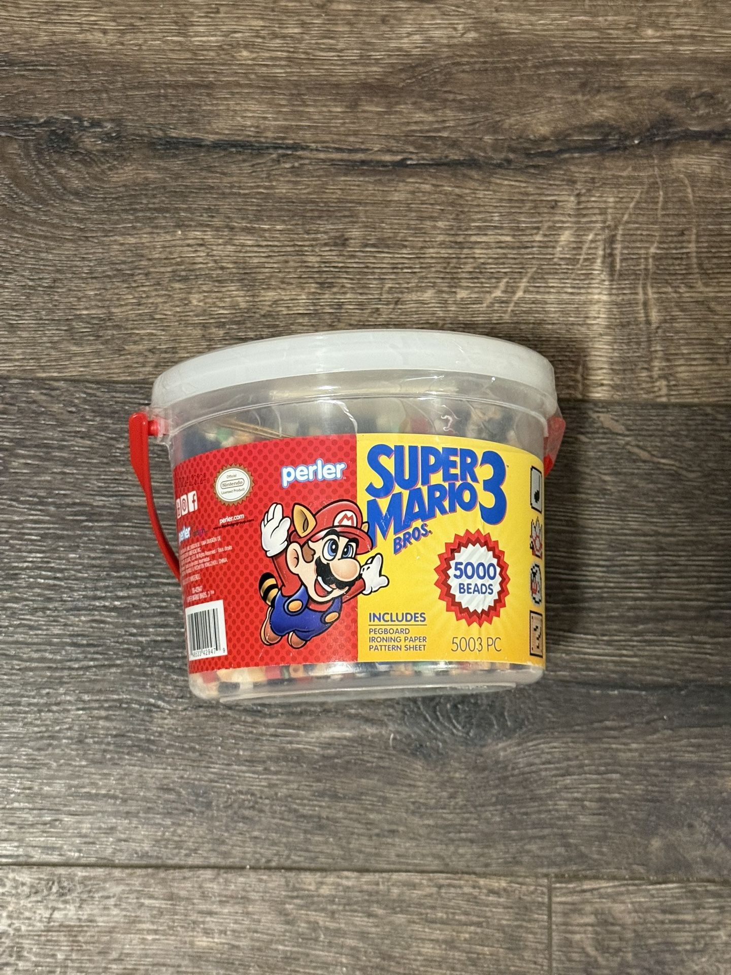 Super Mario Perler Beads