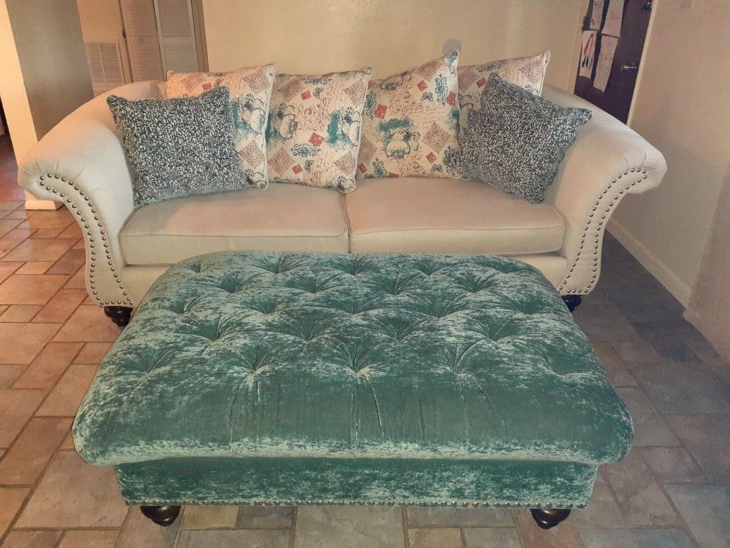 Living Room- Ottoman Sold! Couch And Cushions Only