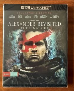 brand new sealed 4k blu ray alexander revisited final cut bluray