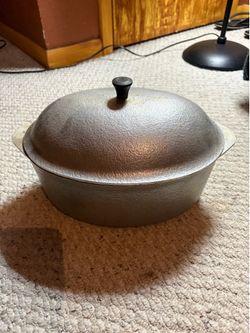 Oval Hammered Club Aluminum Pot