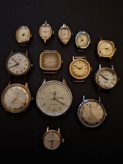 Vintage atomic watches some 17 jewl