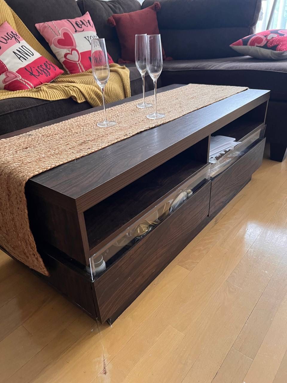 Wooden coffe table