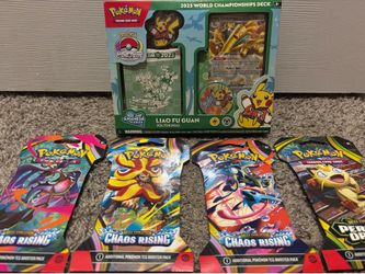 Pokemon Chaos Rising  Perfect Order & Championship Deck Bundle  (Sealed)
