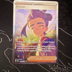 Kieran SIR Pokemon Prismatic Evolutions 