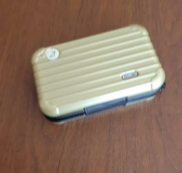 RIMOWA EVA AIR Olive Light Green Travel Case Amenity Toiletry Kit Pouch Only K