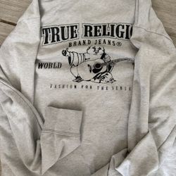 True Religion Zip Up Hoodie 