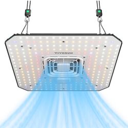 VIVOSUN AeroLight A100SE 100W LED Grow Light w/ Circulation Fan 