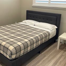 Ikea Queen Size Mattress And Bed Frame 