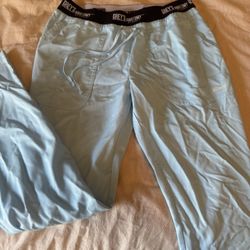 Baby Blue Bottom Scrubs SMALL