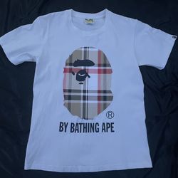 BAPE Check By Bathing Tee