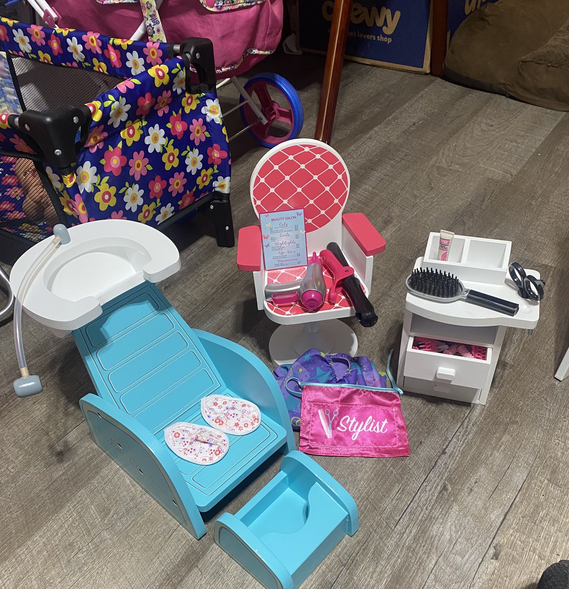 Dolls and Toy Sets with accessories