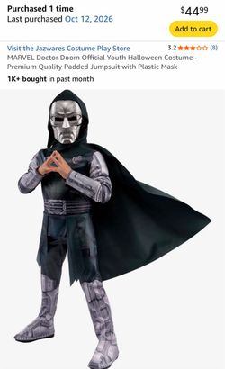 Avengers Dr. Doom costume