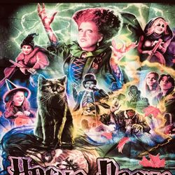 Hocus Pocus Blanket With Pillow Case 