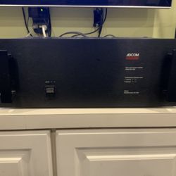 Adcom GFA-555 Stereo Power Amplifier Tested And Works