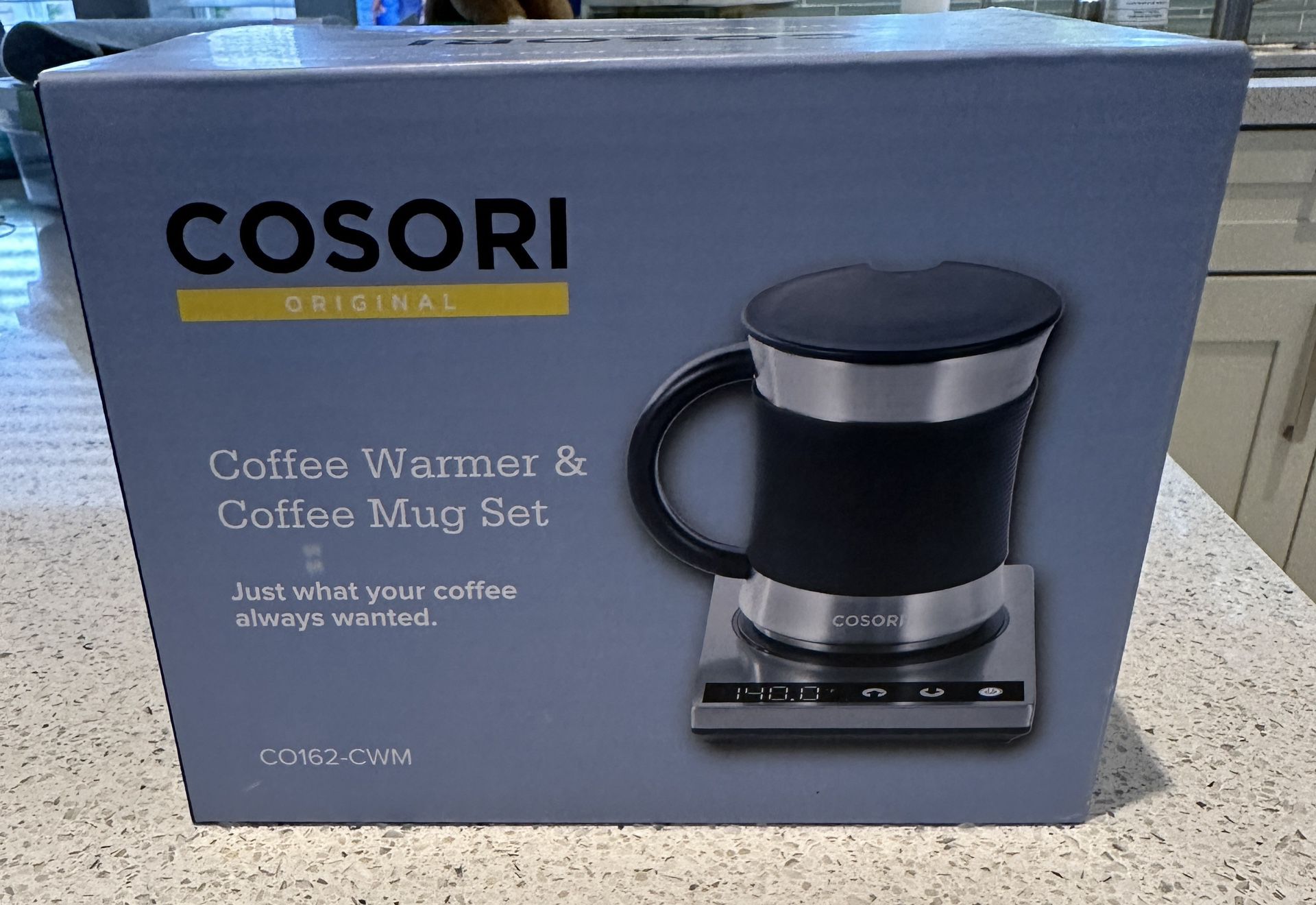 COSORI Coffee Grinder and Coffee Mug Warmer & Mug Set
