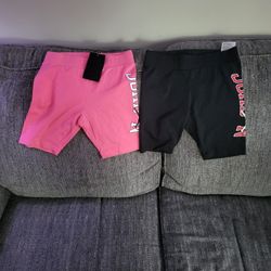 2 New Jordan Spandex Shorts Size 10/12. Never Worn