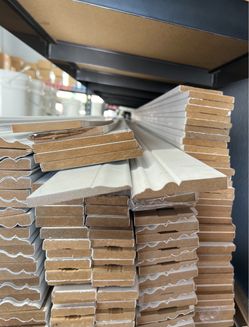 Molduras MDF 3 1/2 $0.68/ Baseboards