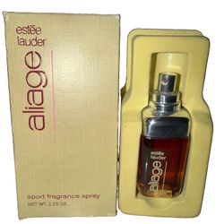 ESTEE LAUDER ALIAGE SPORT FRAGRANCE SPRAY 2.25 OZ NEW IN BOX Vintage 1972 O.G.
