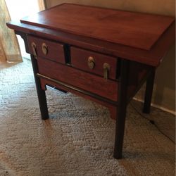 Asian Side Table