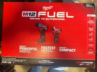 Milwaukee M12 FUEL 2-Tool Combo Kit
