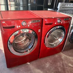 Lg Set  Washer And Dryer 
