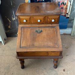 Multifunctional Antique Side Table