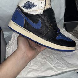 Jordan 1 Retro High OG SP 'Fragment Union LA Sport Royal'
