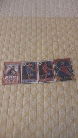 NBA Hoops Rookie Basketball Card Lot of 4