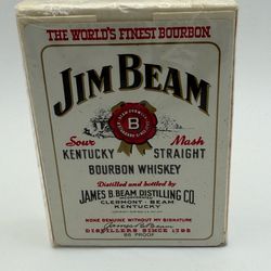 Sixth Generation Jim Beam Playing Cards Poker Hoyle Vintage 90’s