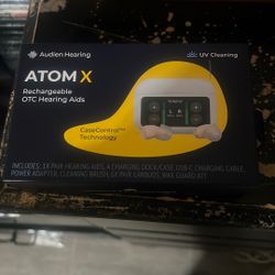Atom x Rechargeable  OTC Hearing AIDS